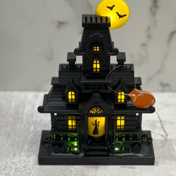 Target Animated Haunted House Halloween Scene Decorative Prop Black Multi - Picture 4 of 11